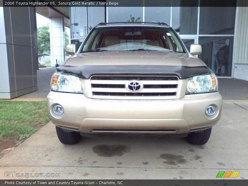 Sonora Gold Metallic / Ivory Beige 2006 Toyota Highlander V6