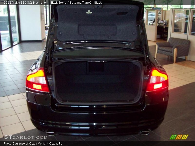 Black Stone / Toscana Tan/Off Black 2011 Volvo S80 3.2 Inscription