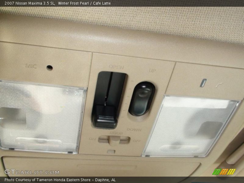 Winter Frost Pearl / Cafe Latte 2007 Nissan Maxima 3.5 SL
