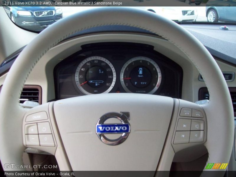 Caspian Blue Metallic / Sandstone Beige 2011 Volvo XC70 3.2 AWD