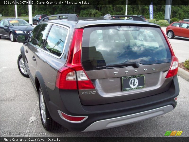 Oyster Grey Metallic / Sandstone Beige 2011 Volvo XC70 3.2