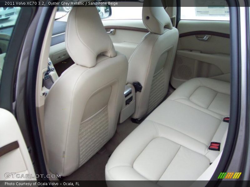 Oyster Grey Metallic / Sandstone Beige 2011 Volvo XC70 3.2