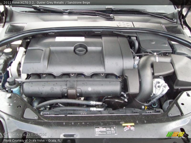Oyster Grey Metallic / Sandstone Beige 2011 Volvo XC70 3.2
