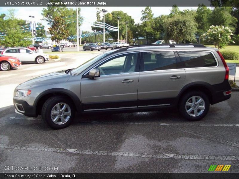 Seashell Metallic / Sandstone Beige 2011 Volvo XC70 3.2