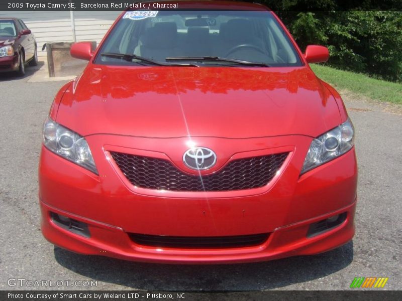 Barcelona Red Metallic / Charcoal 2009 Toyota Camry SE
