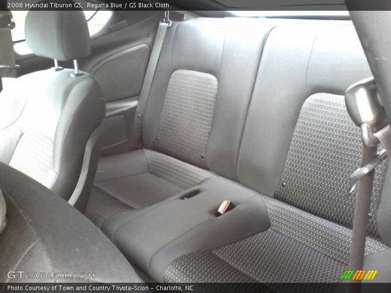 Regatta Blue / GS Black Cloth 2008 Hyundai Tiburon GS