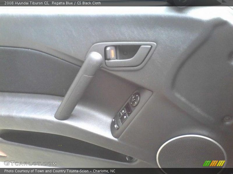 Regatta Blue / GS Black Cloth 2008 Hyundai Tiburon GS