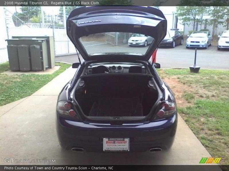 Regatta Blue / GS Black Cloth 2008 Hyundai Tiburon GS