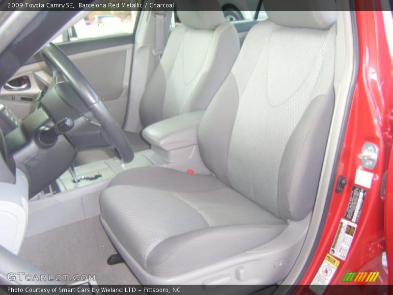 Barcelona Red Metallic / Charcoal 2009 Toyota Camry SE