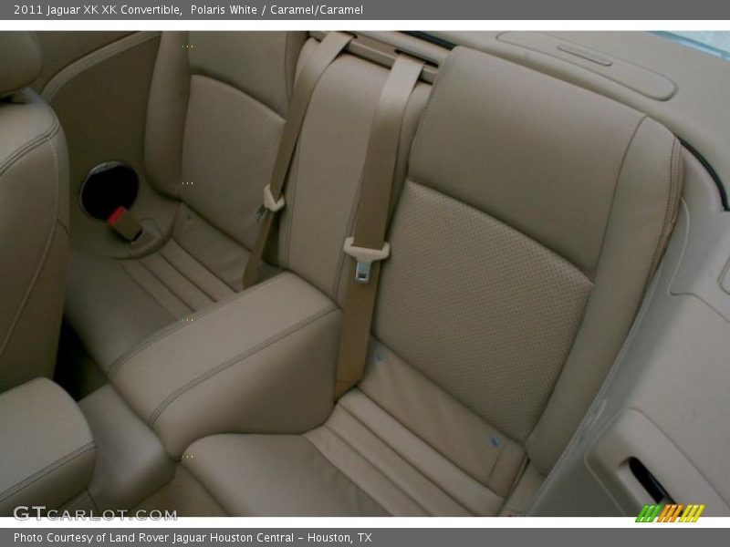 Polaris White / Caramel/Caramel 2011 Jaguar XK XK Convertible