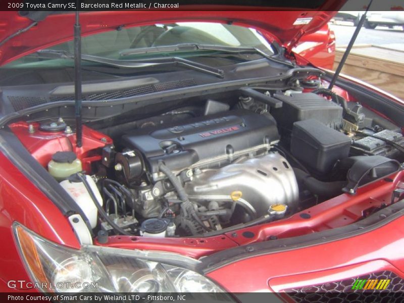 Barcelona Red Metallic / Charcoal 2009 Toyota Camry SE