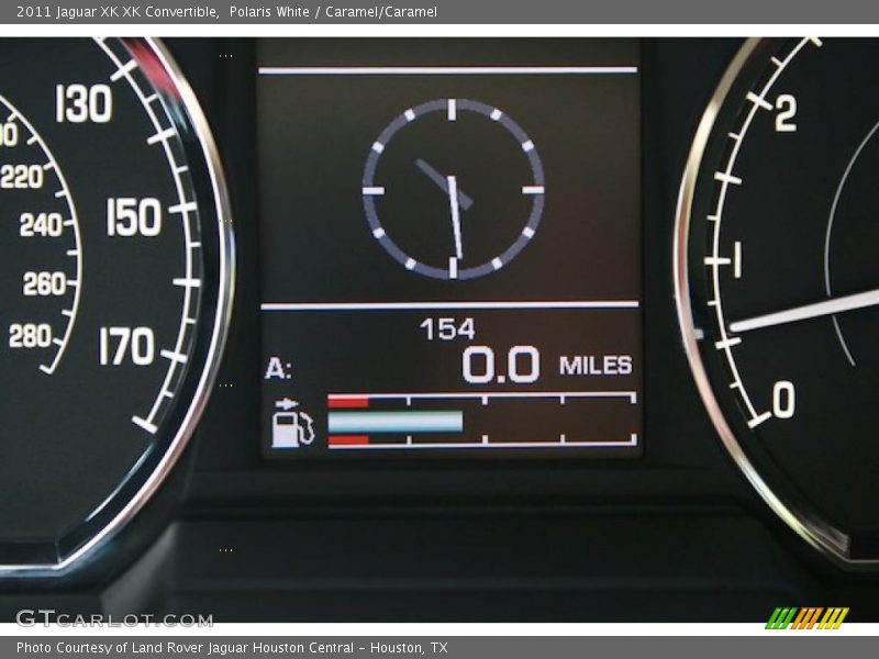 Polaris White / Caramel/Caramel 2011 Jaguar XK XK Convertible