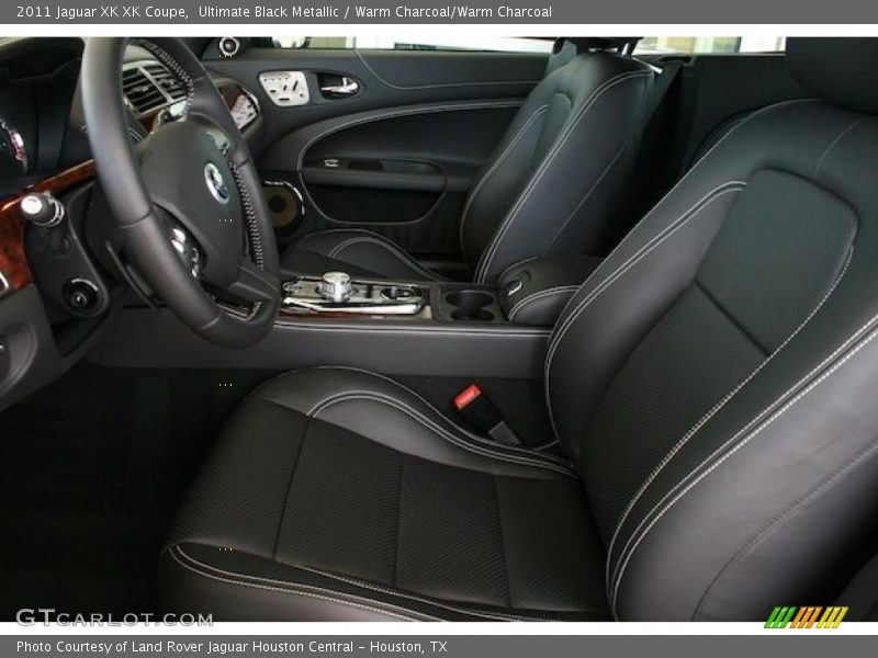 Ultimate Black Metallic / Warm Charcoal/Warm Charcoal 2011 Jaguar XK XK Coupe