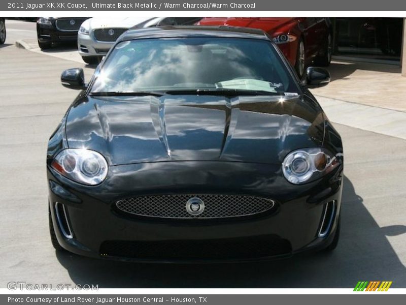 Ultimate Black Metallic / Warm Charcoal/Warm Charcoal 2011 Jaguar XK XK Coupe