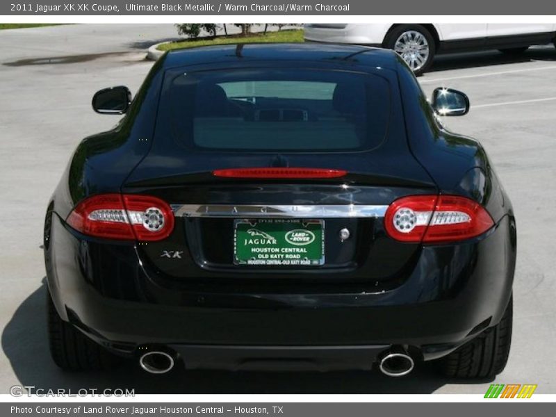 Ultimate Black Metallic / Warm Charcoal/Warm Charcoal 2011 Jaguar XK XK Coupe