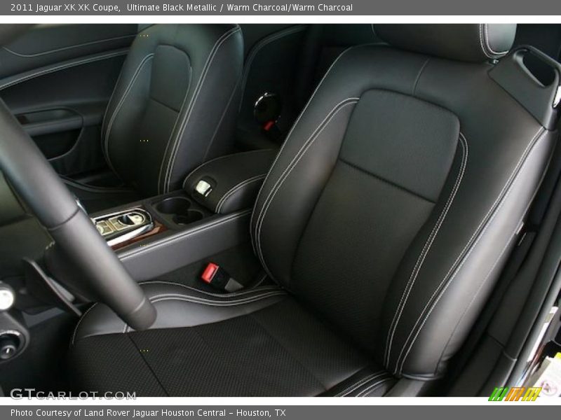 Ultimate Black Metallic / Warm Charcoal/Warm Charcoal 2011 Jaguar XK XK Coupe