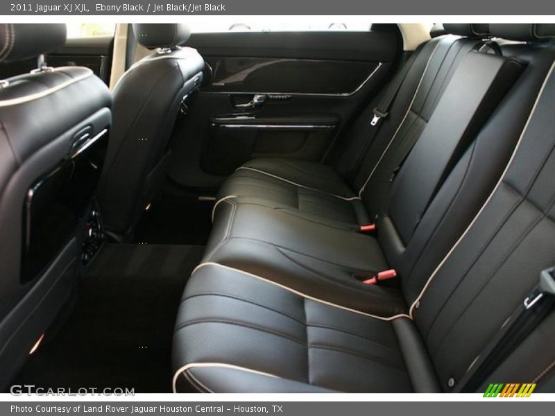 Ebony Black / Jet Black/Jet Black 2011 Jaguar XJ XJL