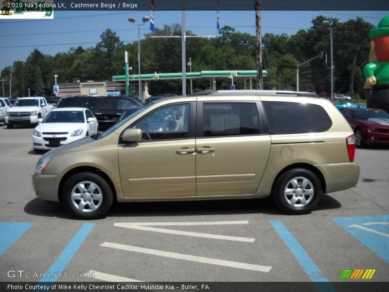 Cashmere Beige / Beige 2010 Kia Sedona LX