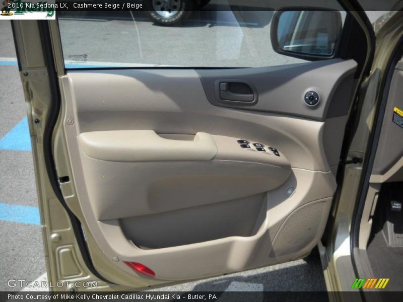 Cashmere Beige / Beige 2010 Kia Sedona LX