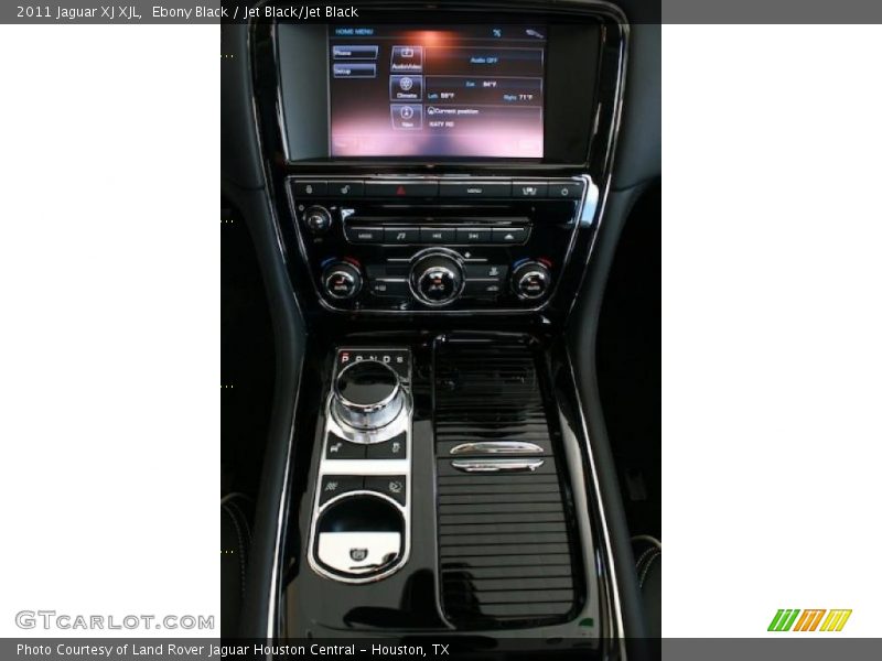 Ebony Black / Jet Black/Jet Black 2011 Jaguar XJ XJL