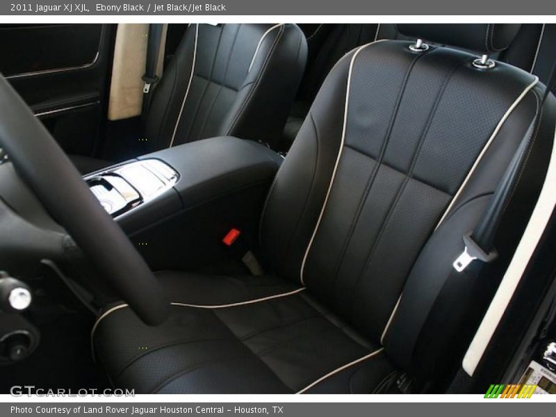 Ebony Black / Jet Black/Jet Black 2011 Jaguar XJ XJL