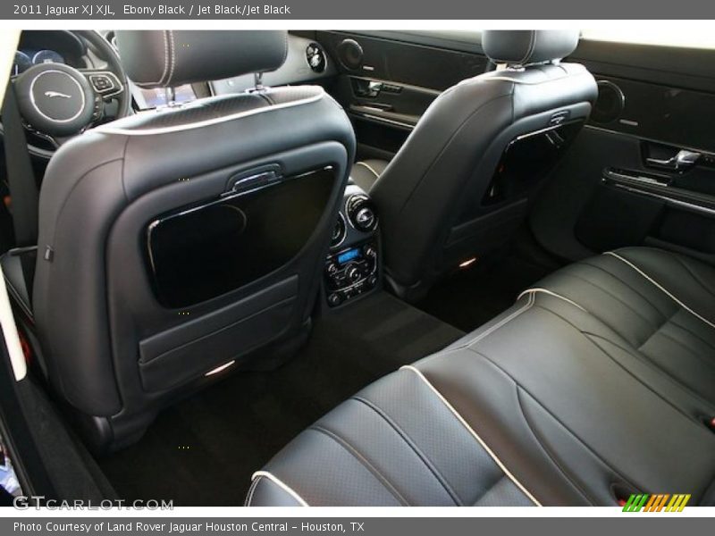 Ebony Black / Jet Black/Jet Black 2011 Jaguar XJ XJL