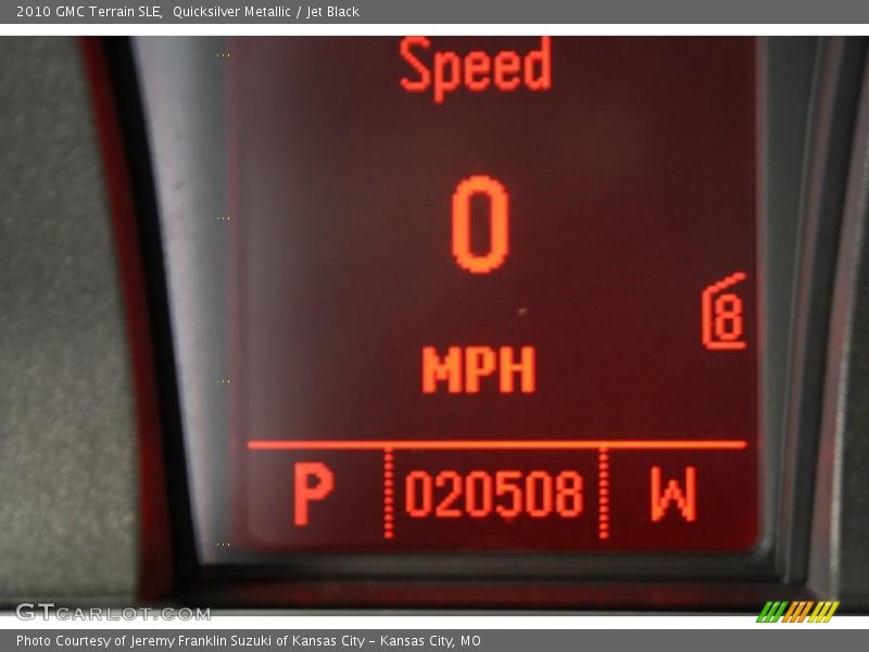 Quicksilver Metallic / Jet Black 2010 GMC Terrain SLE