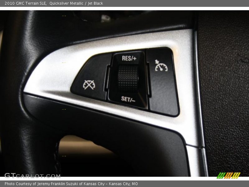 Quicksilver Metallic / Jet Black 2010 GMC Terrain SLE