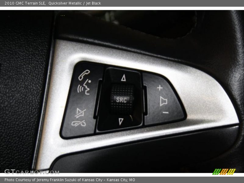 Quicksilver Metallic / Jet Black 2010 GMC Terrain SLE