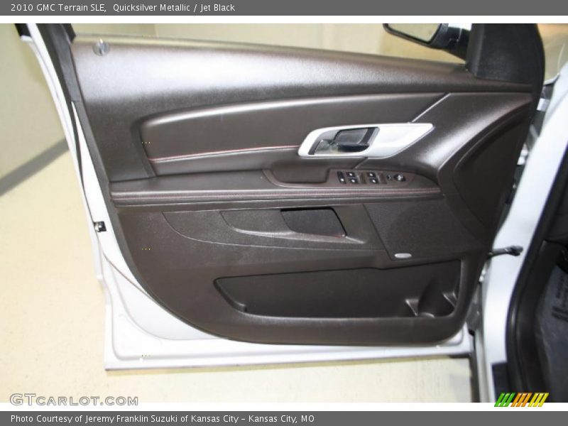 Quicksilver Metallic / Jet Black 2010 GMC Terrain SLE