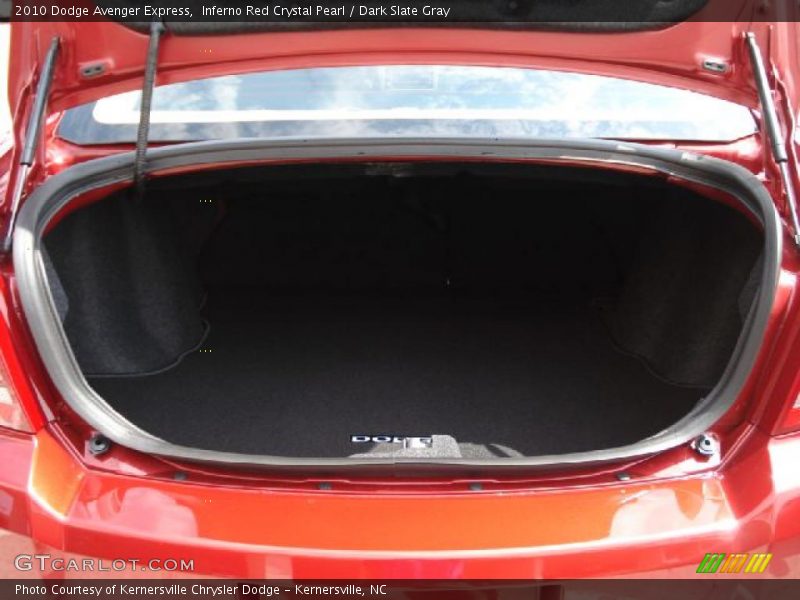 Inferno Red Crystal Pearl / Dark Slate Gray 2010 Dodge Avenger Express