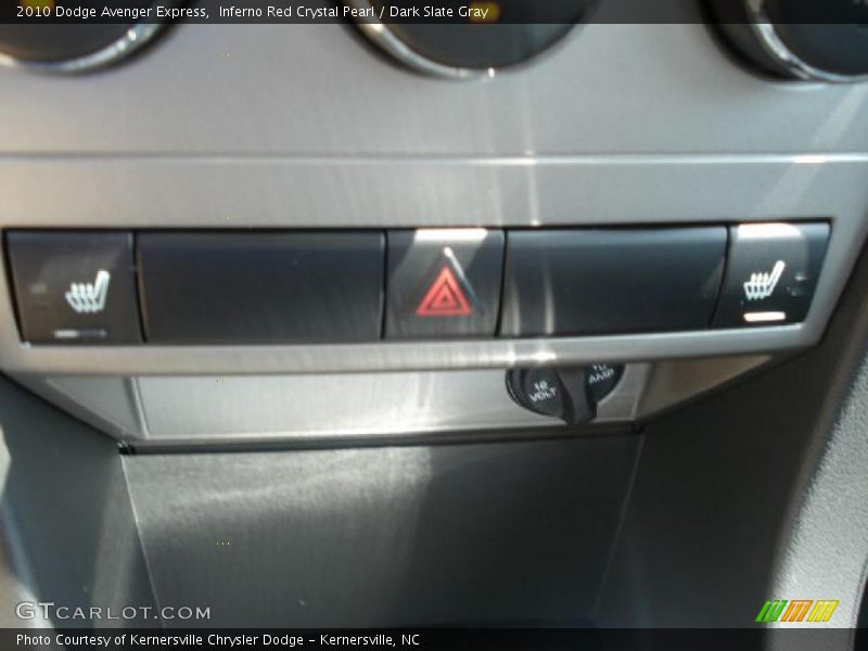 Inferno Red Crystal Pearl / Dark Slate Gray 2010 Dodge Avenger Express
