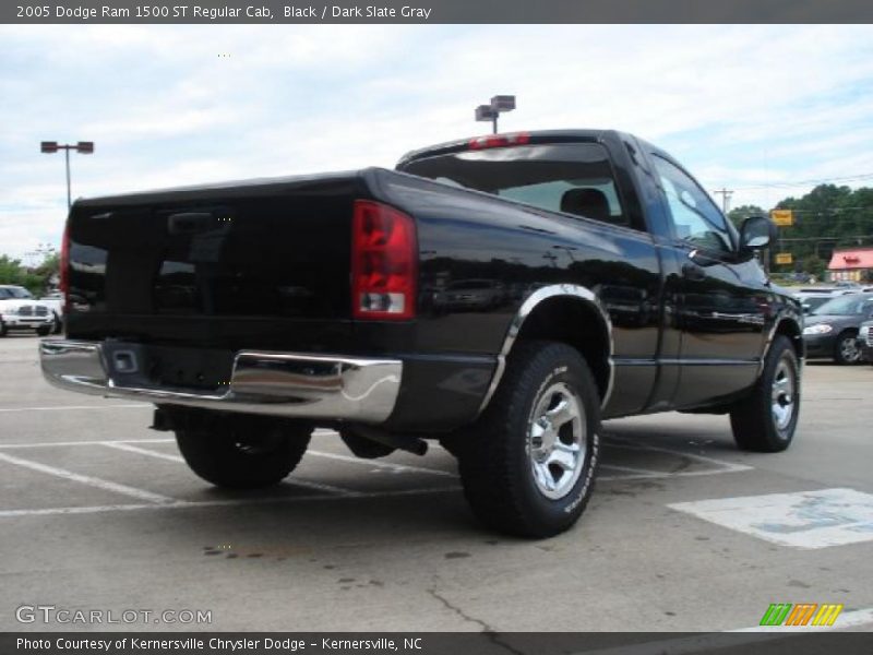Black / Dark Slate Gray 2005 Dodge Ram 1500 ST Regular Cab