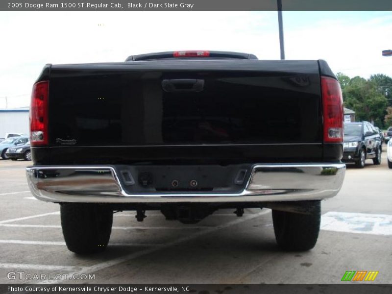 Black / Dark Slate Gray 2005 Dodge Ram 1500 ST Regular Cab
