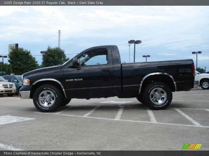 Black / Dark Slate Gray 2005 Dodge Ram 1500 ST Regular Cab