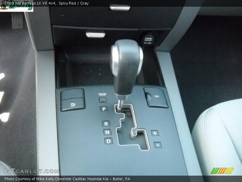 Spicy Red / Gray 2009 Kia Borrego LX V6 4x4