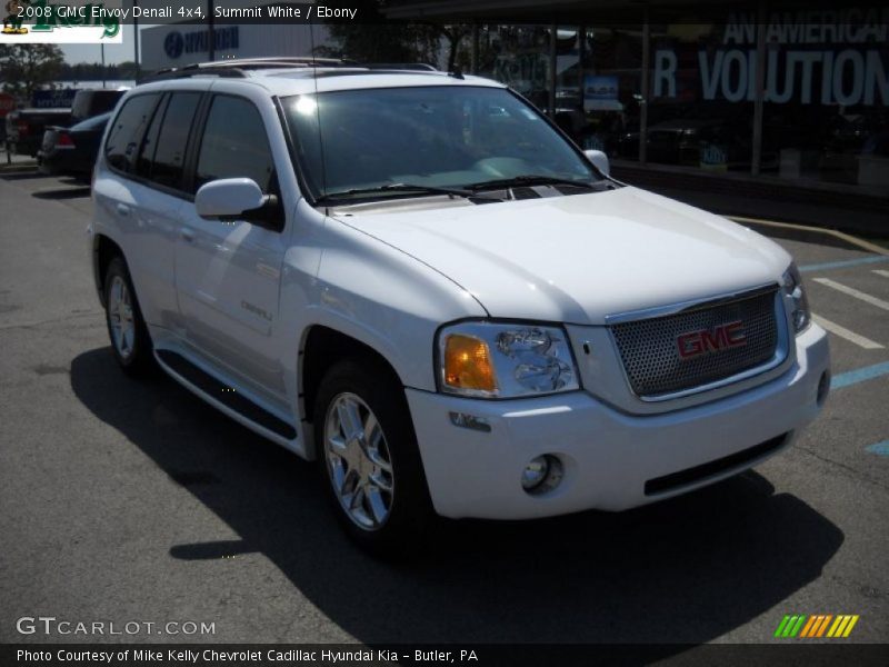 Summit White / Ebony 2008 GMC Envoy Denali 4x4