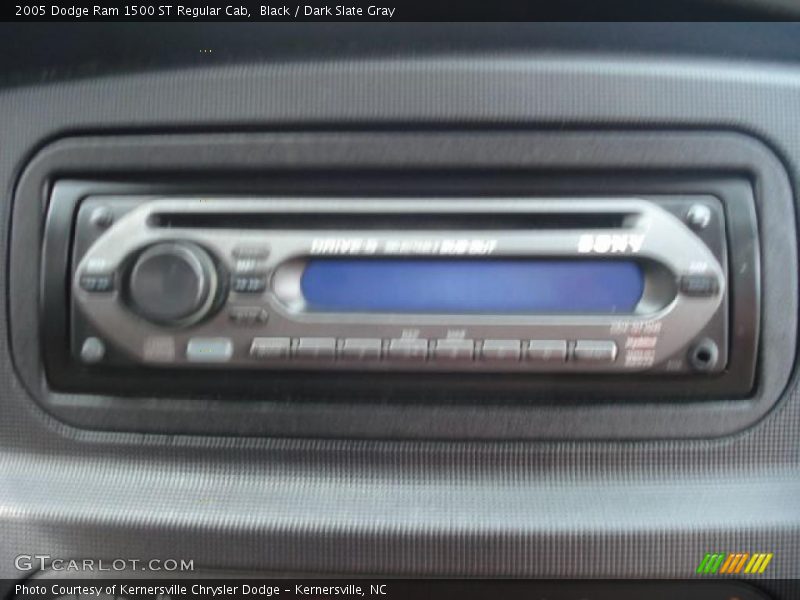 Black / Dark Slate Gray 2005 Dodge Ram 1500 ST Regular Cab