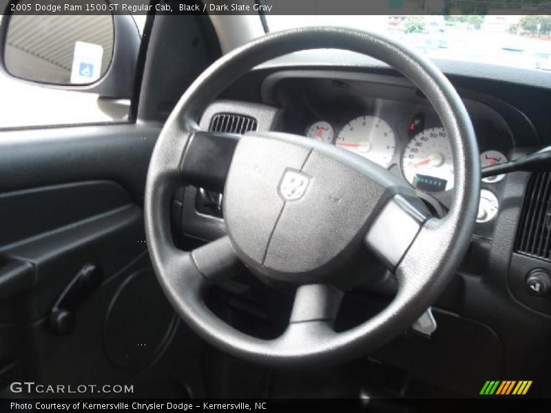 Black / Dark Slate Gray 2005 Dodge Ram 1500 ST Regular Cab