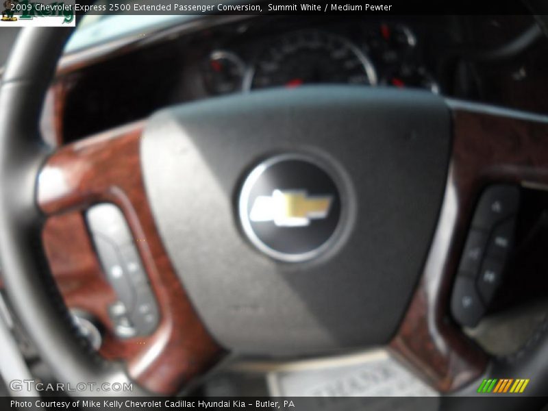 Summit White / Medium Pewter 2009 Chevrolet Express 2500 Extended Passenger Conversion