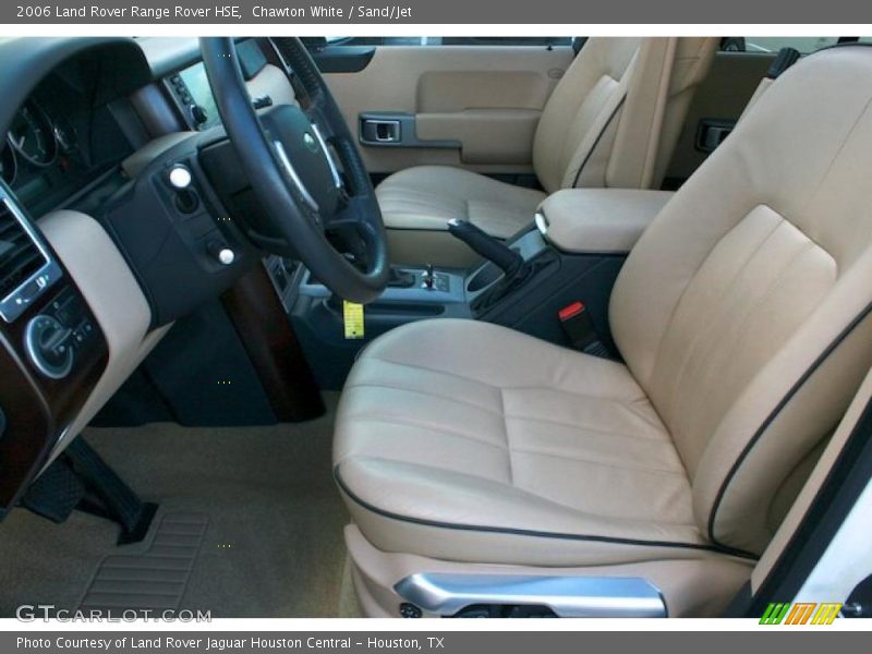 Chawton White / Sand/Jet 2006 Land Rover Range Rover HSE