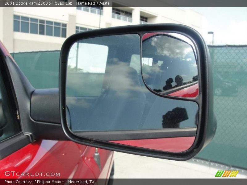 Flame Red / Agate 2001 Dodge Ram 2500 ST Quad Cab