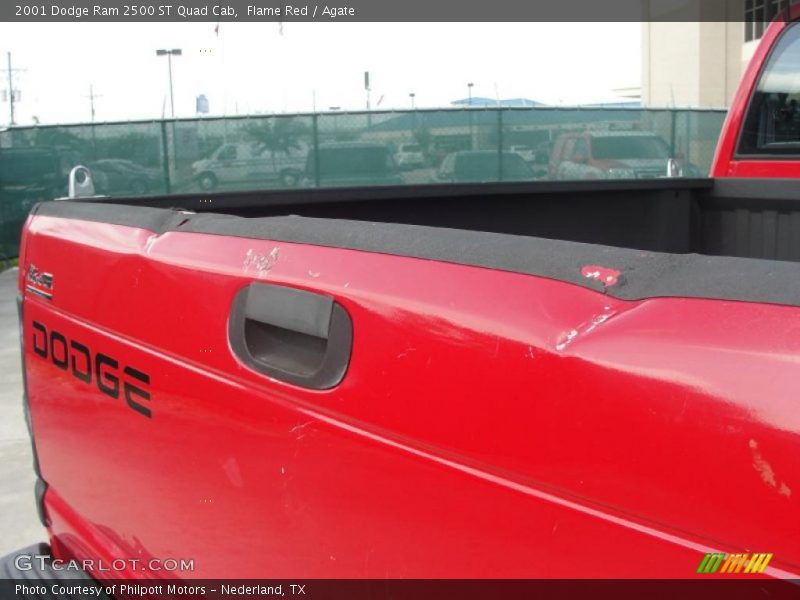 Flame Red / Agate 2001 Dodge Ram 2500 ST Quad Cab