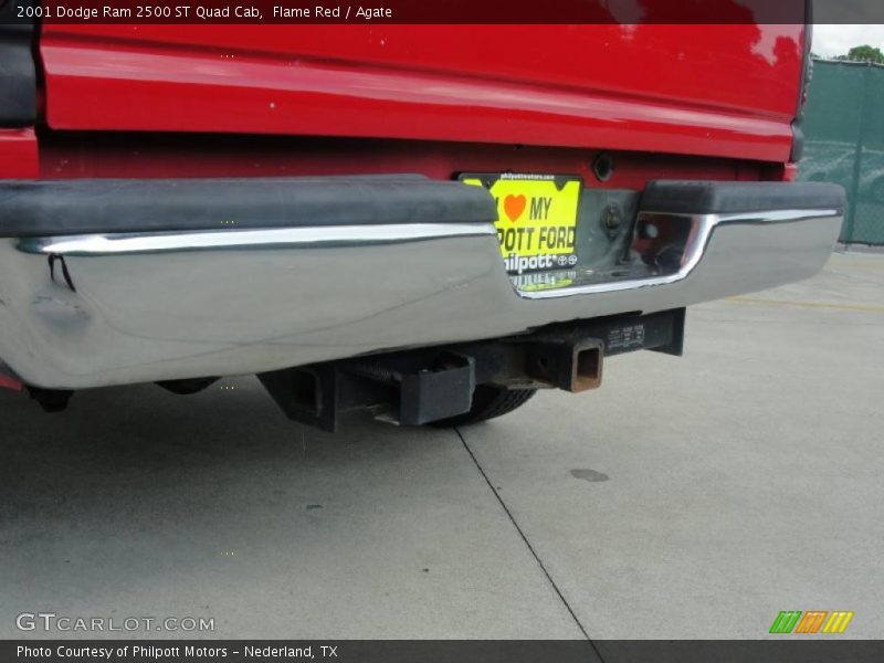 Flame Red / Agate 2001 Dodge Ram 2500 ST Quad Cab