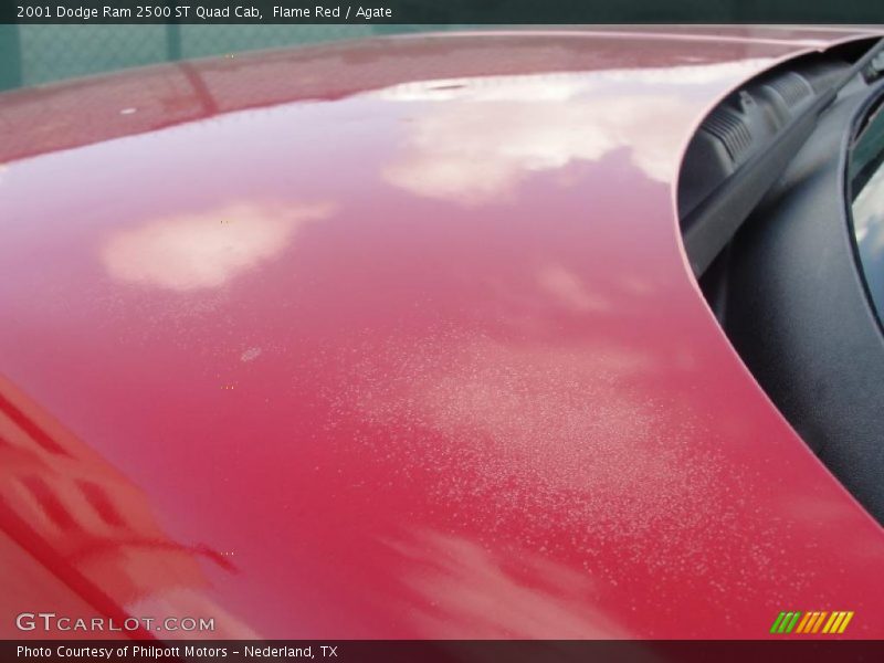 Flame Red / Agate 2001 Dodge Ram 2500 ST Quad Cab