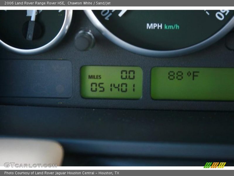 Chawton White / Sand/Jet 2006 Land Rover Range Rover HSE