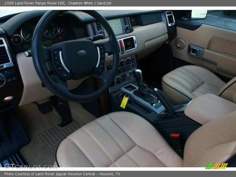 Chawton White / Sand/Jet 2006 Land Rover Range Rover HSE