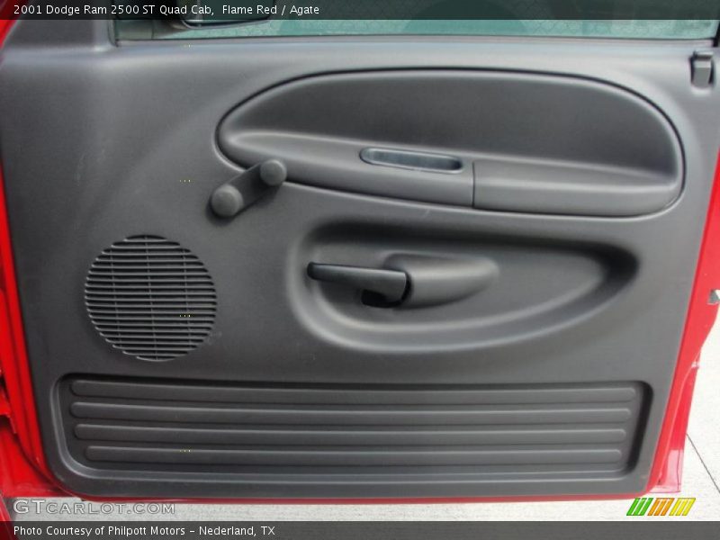 Flame Red / Agate 2001 Dodge Ram 2500 ST Quad Cab