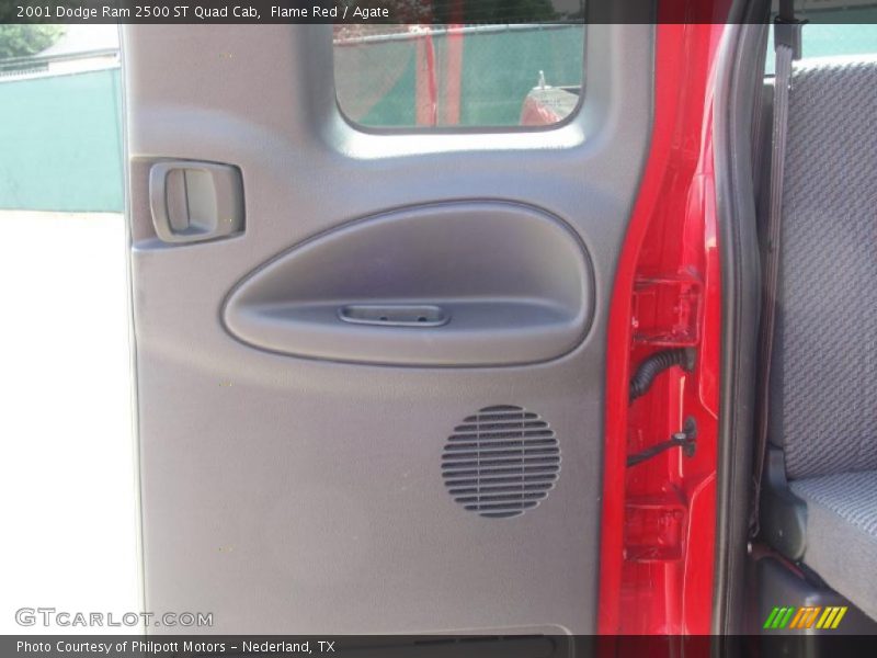 Flame Red / Agate 2001 Dodge Ram 2500 ST Quad Cab