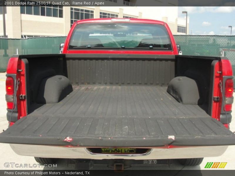 Flame Red / Agate 2001 Dodge Ram 2500 ST Quad Cab